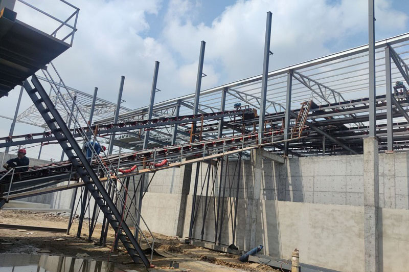 多臺高精度電子皮帶秤在新型建材行業(yè)調(diào)試完成，適應(yīng)能力更強！
